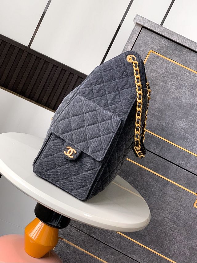 CC original denim 25 medium handbag AS5311 black