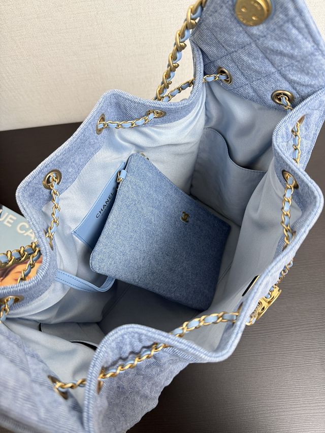 CC original denim 25 medium handbag AS5311 blue