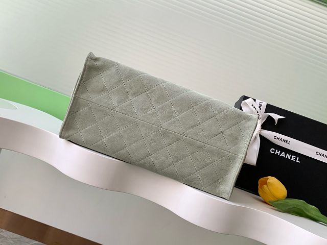 CC original suede 25 medium handbag AS5311 light green