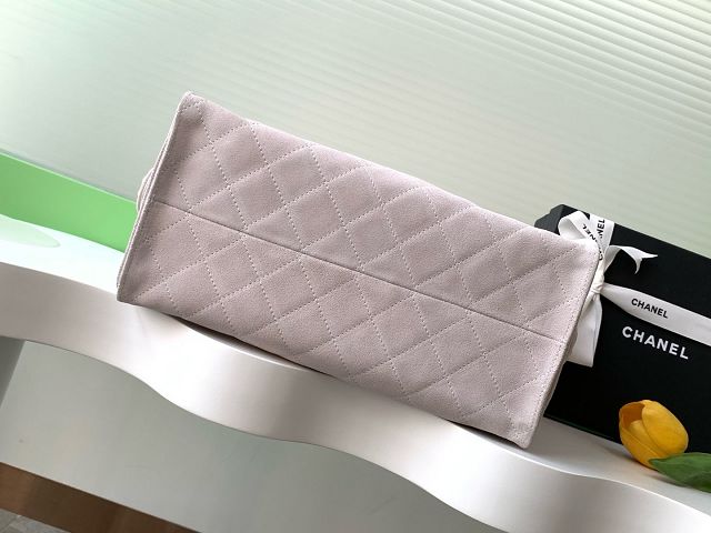 CC original suede 25 medium handbag AS5311 light grey