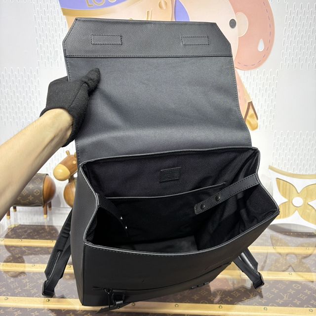 Louis vuitton original calfskin fastline backpack M21367 black