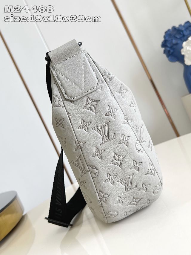 Louis vuitton original calfskin hobo hamac bag M24468 grey