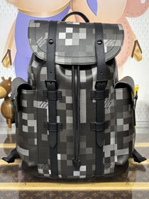 Louis vuitton original damier ebene christopher backpack mm M14952