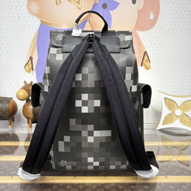 Louis vuitton original damier ebene christopher backpack mm M14952