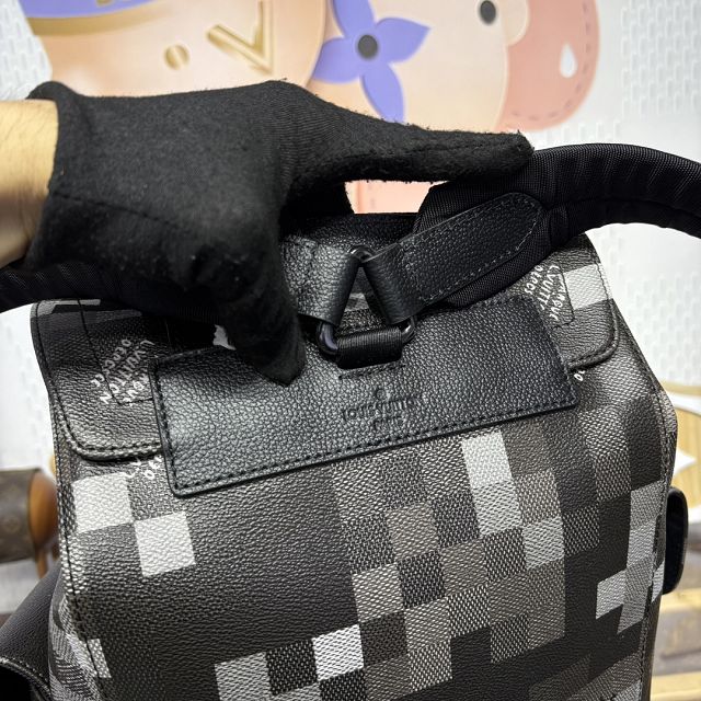 Louis vuitton original damier ebene christopher backpack mm M14952