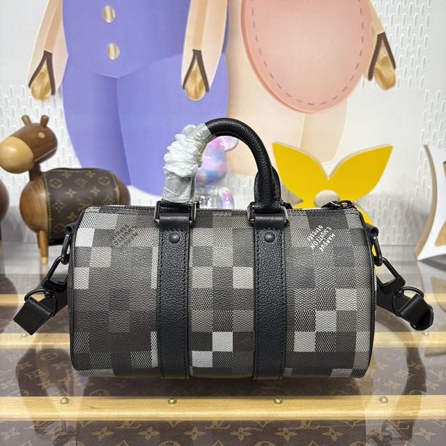 Louis vuitton original damier ebene keepall 25 M14919