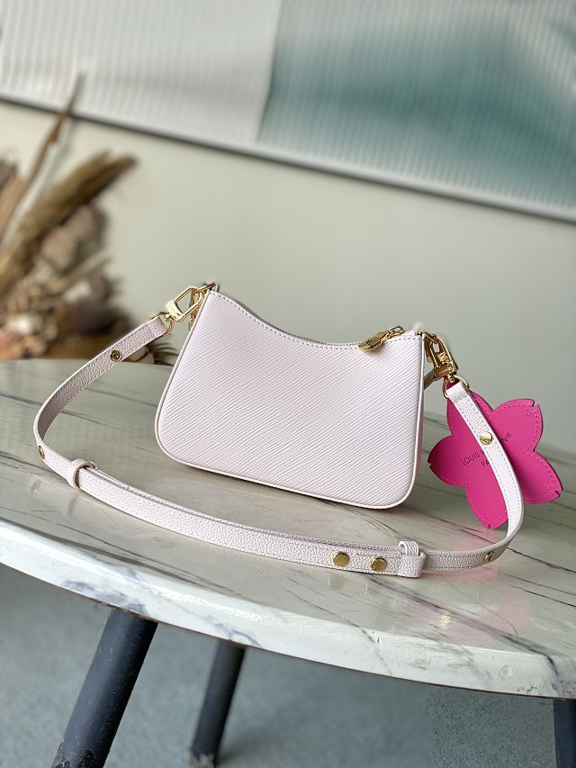 Louis vuitton original epi leather marellini bag M13101 white