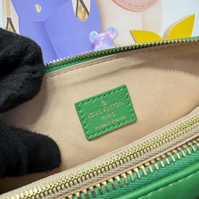 Louis vuitton original lambskin coussin pm bag M20843 green