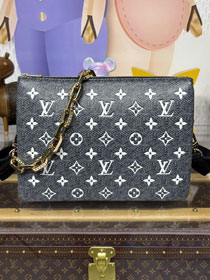 Louis vuitton original lambskin coussin pm bag M23071 dark blue