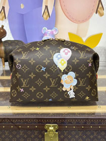 Louis vuitton original monogram canvas cosmetic pouch GM M14891