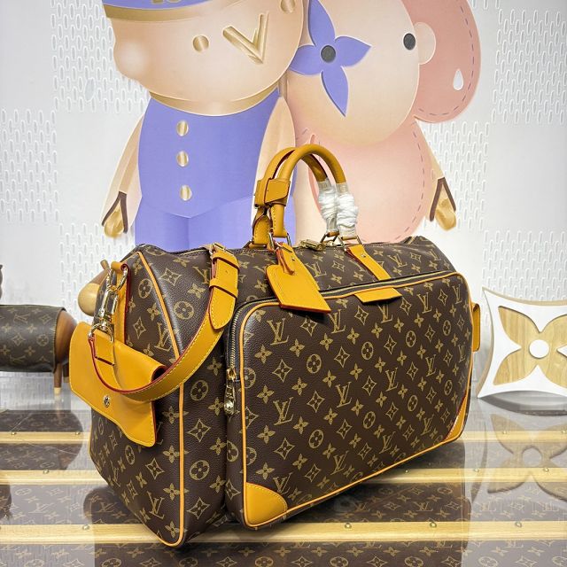 Louis vuitton original monogram canvas keepall cargo 50 M14735