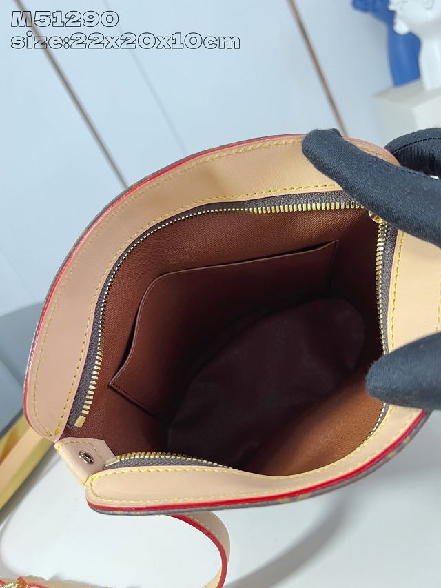 Louis vuitton monogram canvas bucket noe M51290 blue