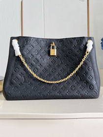 Louis vuitton original calfskin anytime MM M14324 black 