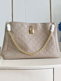 Louis vuitton original calfskin anytime MM M14658 grey