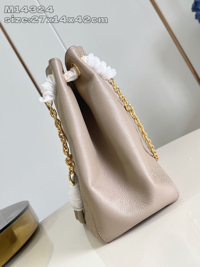 Louis vuitton original calfskin anytime MM M14658 grey