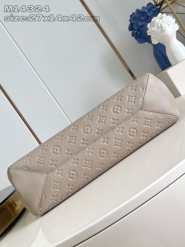 Louis vuitton original calfskin anytime MM M14658 grey