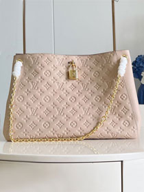 Louis vuitton original calfskin anytime MM M14658 sand