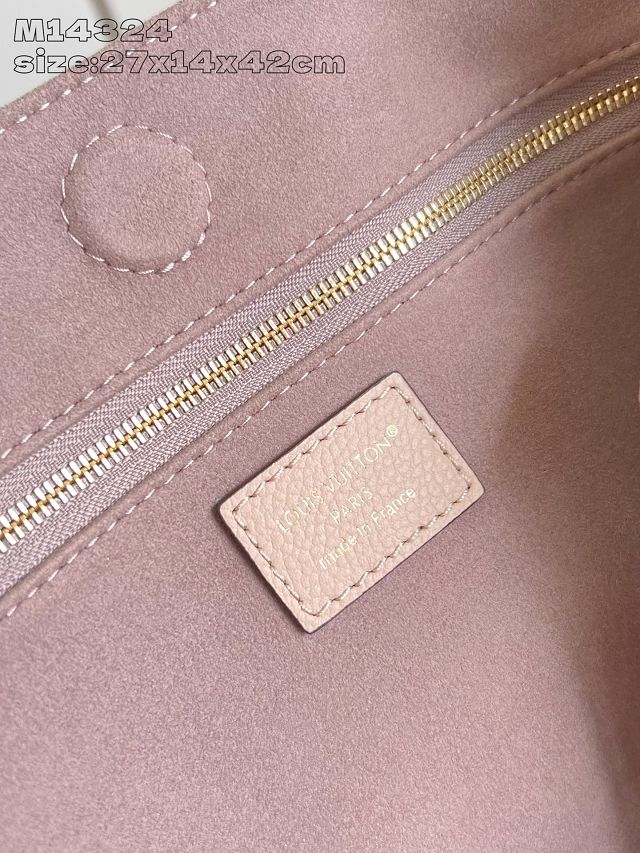 Louis vuitton original calfskin anytime MM M14658 sand