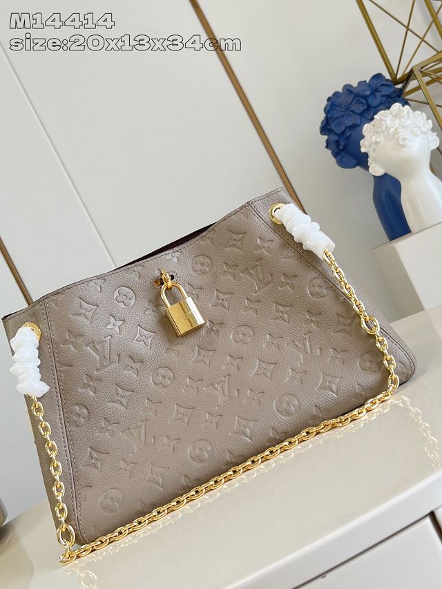 Louis vuitton original calfskin anytime PM M14659 grey