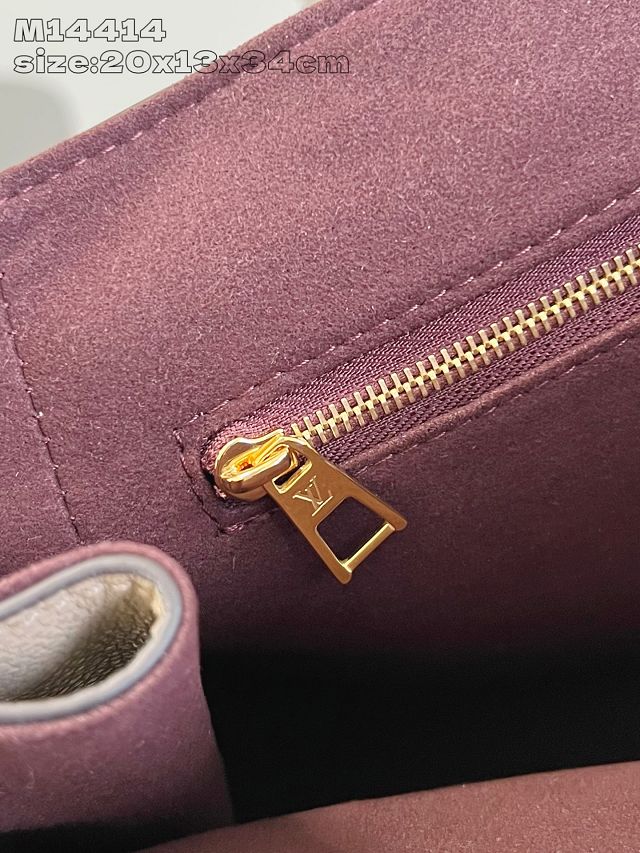 Louis vuitton original calfskin anytime PM M14659 grey