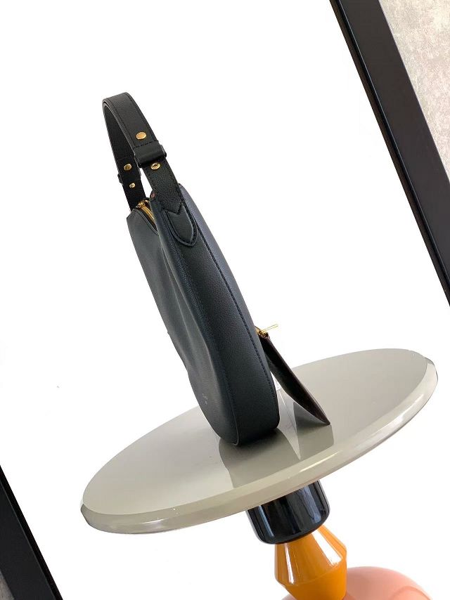 Louis vuitton original calfskin low key cookie MM M14417 black