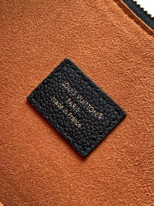 Louis vuitton original calfskin low key cookie MM M14417 black