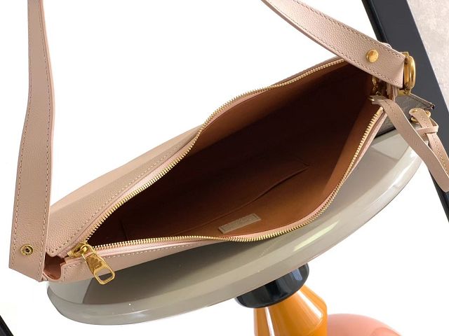 Louis vuitton original calfskin low key cookie MM M14635 walnut