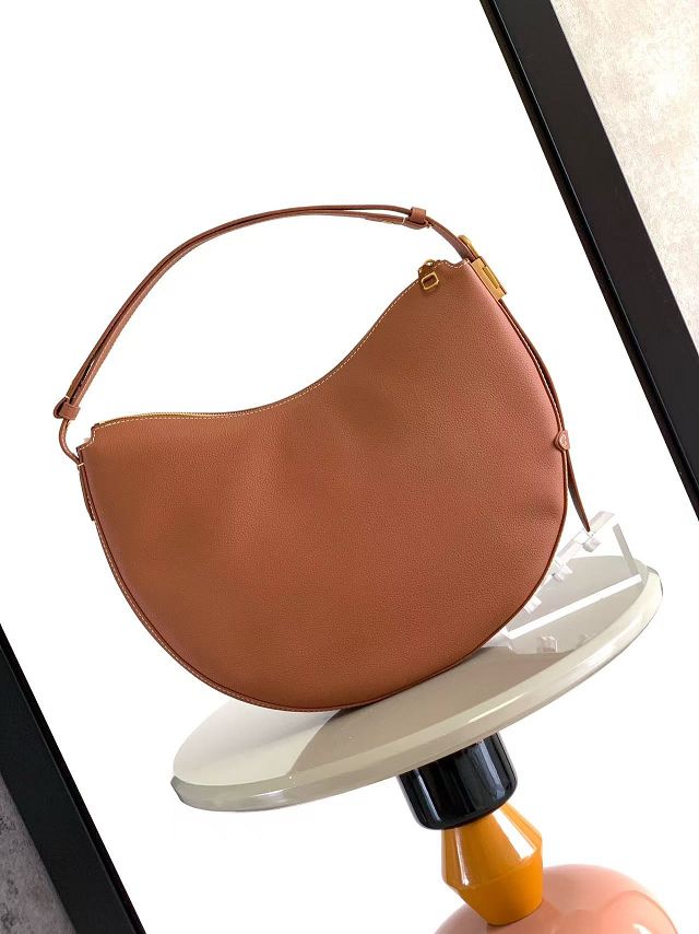 Louis vuitton original calfskin low key cookie MM M14642 brown