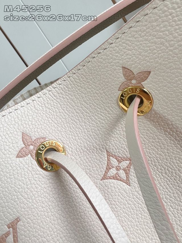 Louis vuitton original calfskin neonoe mm M14401 white