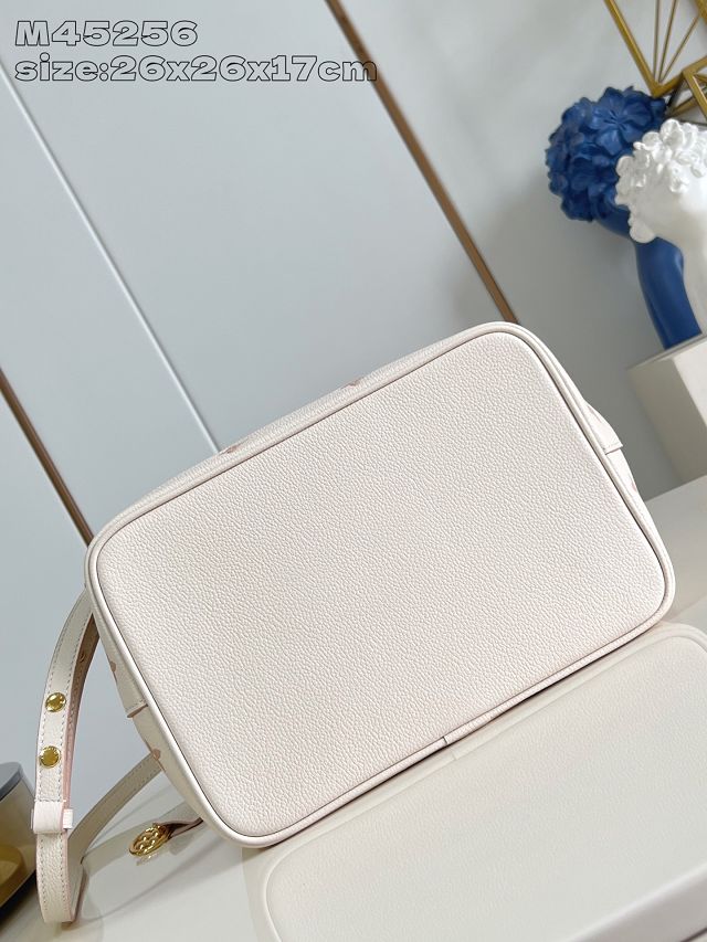 Louis vuitton original calfskin neonoe mm M14401 white