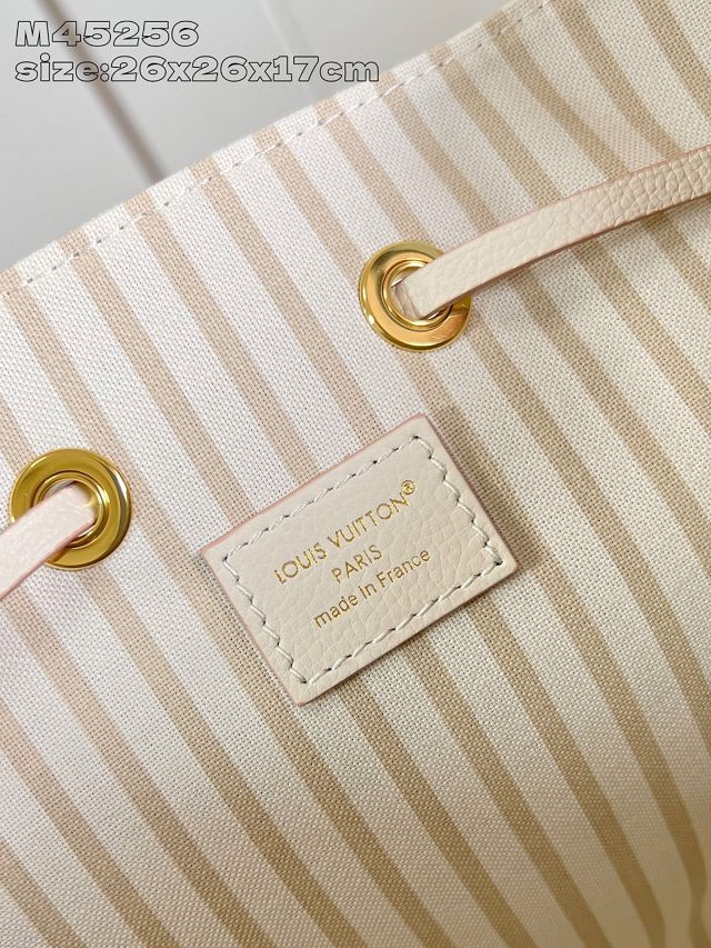 Louis vuitton original calfskin neonoe mm M14401 white