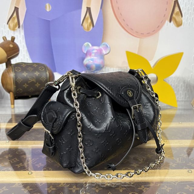 Louis vuitton original calfskin odyssee handbag M25554 black