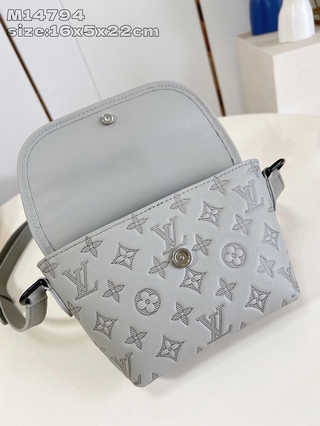 Louis vuitton original calfskin pulse mini shoulder bag M14794 grey