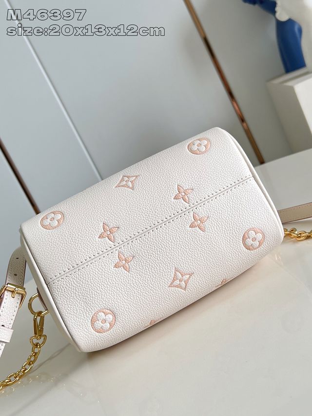 Louis vuitton original calfskin speedy 20 M14291 white