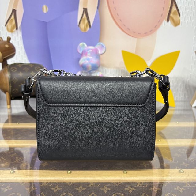 Louis vuitton original calfskin twist pm slim M14636 black