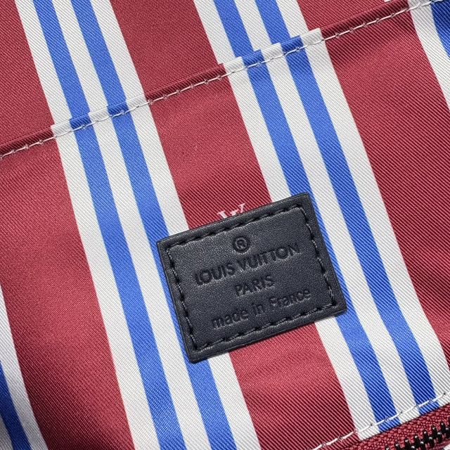 Louis vuitton original monogram canvas christopher backpack mm M14676 blue