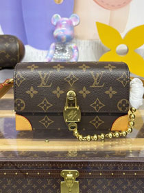 Louis vuitton original monogram canvas steamer messenger bag M14738