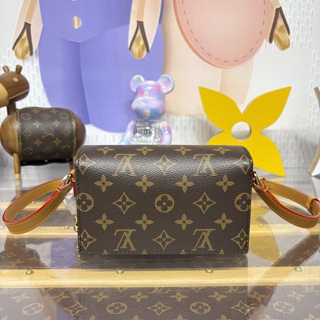 Louis vuitton original monogram canvas steamer messenger bag M14738