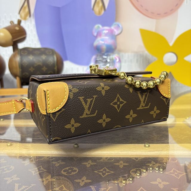 Louis vuitton original monogram canvas steamer messenger bag M14738