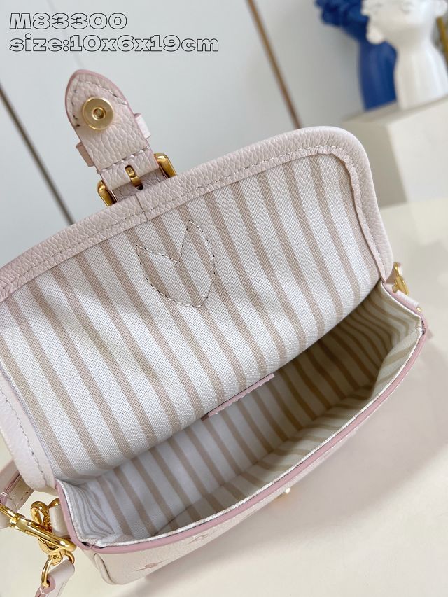 Louis vuitton original calfskin nano diane M13642 white