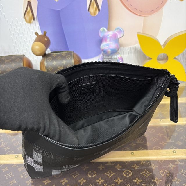 Louis vuitton original damier canvas pochette voyage souple M14926