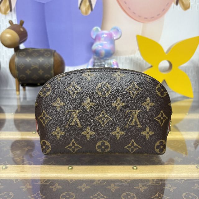 Louis vuitton original monogram canvas cosmetic pouch PM M13766