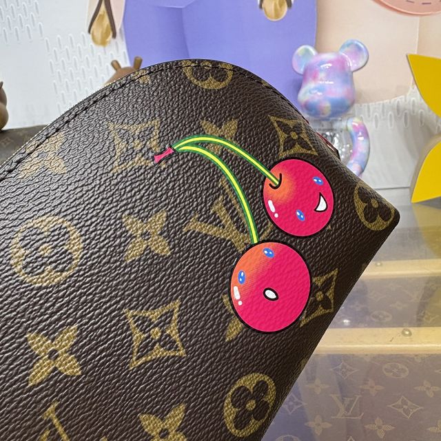Louis vuitton original monogram canvas cosmetic pouch PM M13766