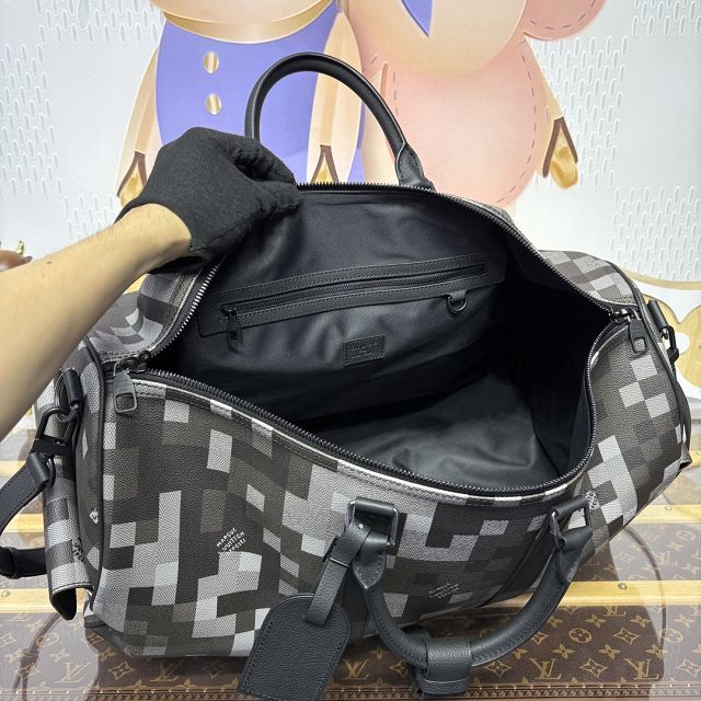 Louis vuitton original damier canvas keepall 50 M14957