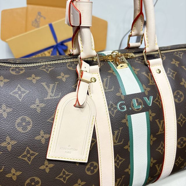Louis vuitton original monogram canvas keepall 45 P01944