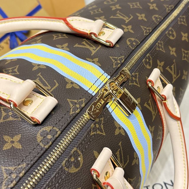 Louis vuitton original monogram canvas keepall 50 P01945