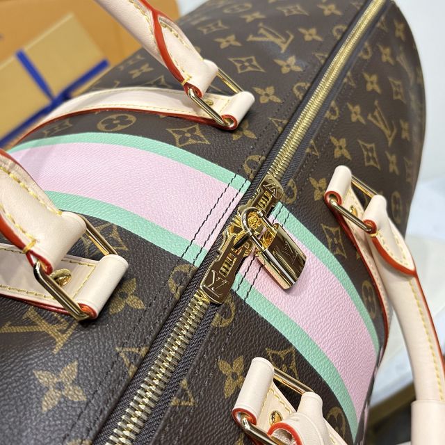 Louis vuitton original monogram canvas keepall 55 P01943