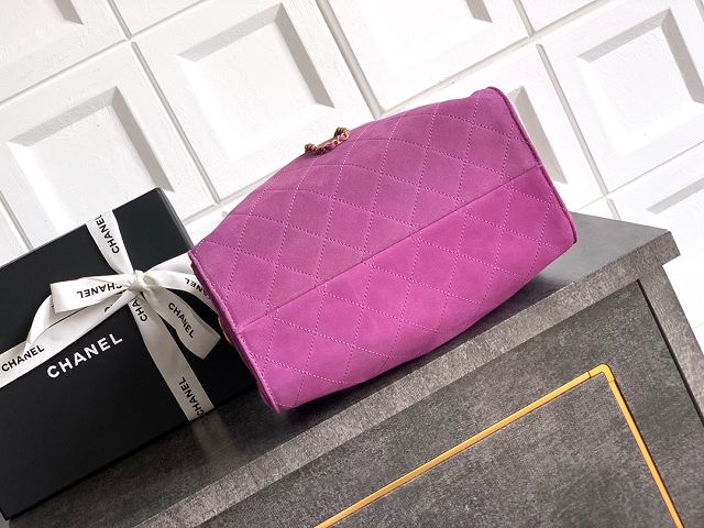 CC original suede 25 small handbag AS5293 purple