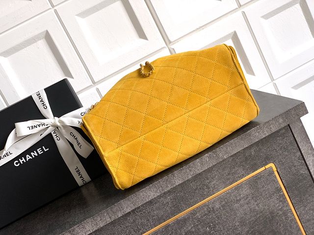 CC original suede 25 small handbag AS5293 yellow