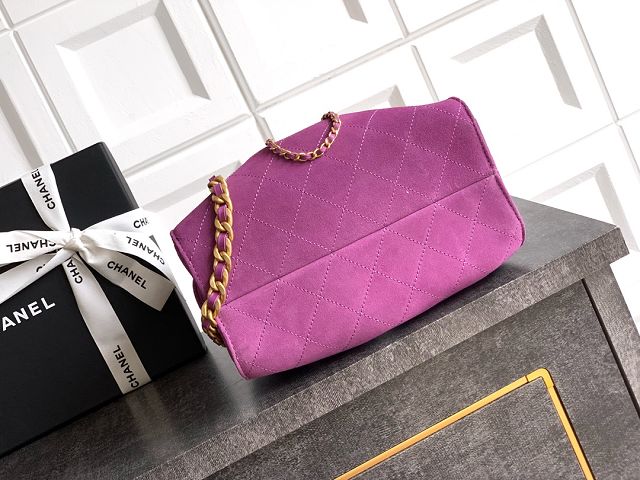 CC original suede 25 mini handbag AS5631 purple
